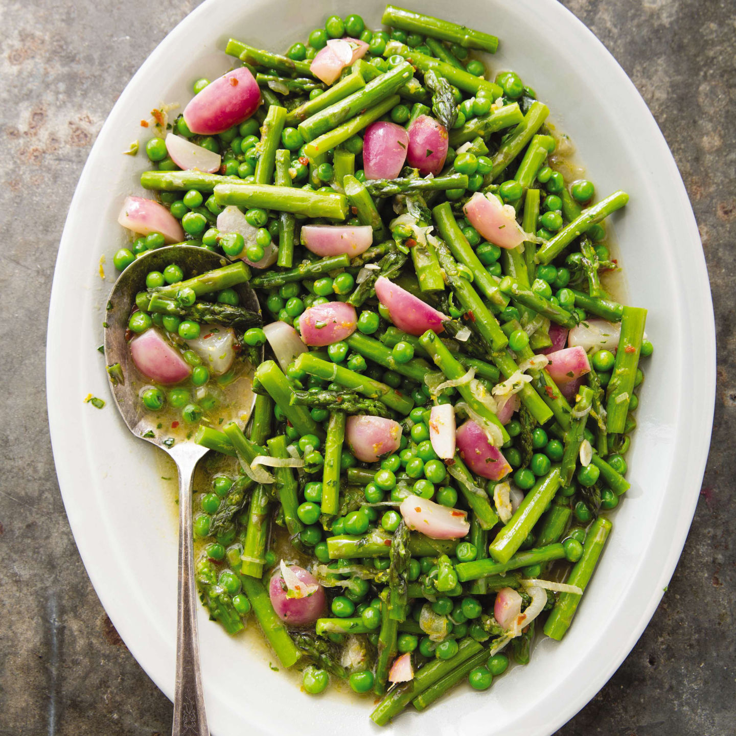 Food Column ATK Braised Spring Vegetables with Tarragon